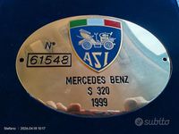 Usata Mercedes S320 224 CV (164 kW) 1999 Grigio Berlina