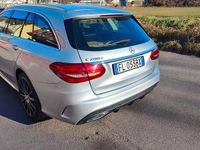Usata Mercedes C200 136 CV (100 kW) 2017 Grigio Station wagon