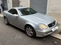 Usata Mercedes SLK200 163 CV (119 kW) 2001 Grigio Cabrio