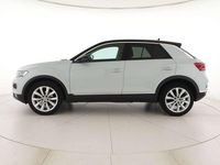 Usata VW T-Roc Advance 150 CV (110 kW) 2020 White silver metallizzato nero SUV
