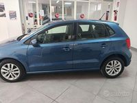 Usata VW Polo Comfortline 75 CV (55 kW) 2016 Blu Berlina