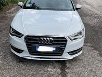 Usata Audi A3 Ambition 105 CV (77 kW) 2013 Bianco Berlina