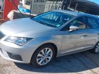 Usata Seat Leon ST Style 115 CV (84 kW) 2017 Argento Station wagon