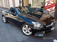 Usata Mercedes SLC180 156 CV (114 kW) 2018 Nero met Cabrio