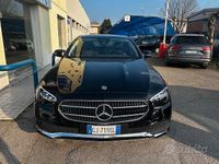 Usata Mercedes E200 Business 160 CV (117 kW) 2022 Nero Berlina