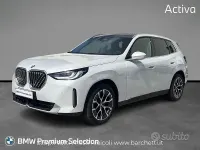 Usata BMW X3 Comfort Edition 197 CV (144 kW) 2025 Bianco SUV