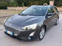 Usata Ford Focus Vignale 120 CV (88 kW) 2019 Grigio Station wagon
