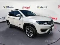 Usata Jeep Compass Limited 140 CV (102 kW) 2018 Bianco SUV