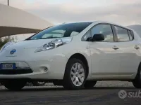 Usata Nissan Leaf Visia 80 kW (109 CV) 2015 Bianco Utilitaria