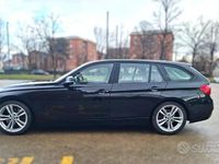 Usata BMW 325 Efficient Dynamics 224 CV (164 kW) 2016 Nero Station wagon