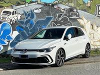 Usata VW Golf VIII R-line 131 CV (96 kW) 2020 Bianco Berlina