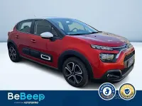 Usata Citroën C3 PureTech 83 CV (61 kW) 2022 Rosso metallizzato Utilitaria