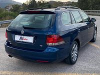 Usata VW Golf VI Highline 122 CV (89 kW) 2010 Blu Utilitaria