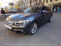 Usata BMW 118 Urban Line 150 CV (110 kW) 2017 Grigio Utilitaria
