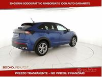 Usata VW Taigo R-line 110 CV (80 kW) 2022 Blu SUV