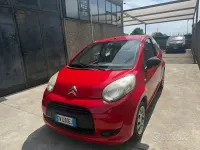 Begagnad Citroën C1 68 HK (50 kW) 2009 Röd Halvkombi