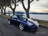 Usata Porsche 911 Carrera Cabriolet 320 CV (235 kW) 2002 Blu Cabrio