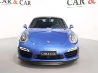 Usata Porsche 911 Turbo S 560 CV (411 kW) 2015 Blu/azzurro Coupé