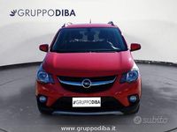 Usata Opel Karl Rocks 75 CV (55 kW) 2017 Rosso Utilitaria
