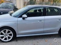 Usata Audi A1 S-Line 90 CV (66 kW) 2016 Grigio Utilitaria