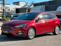 Usata Ford Focus Titanium 120 CV (88 kW) 2018 Rosso Berlina