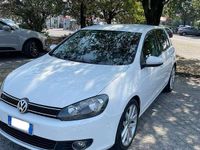 Usata VW Golf VI Highline 140 CV (102 kW) 2009 Bianco Utilitaria
