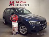 Usata BMW X3 Advantage 190 CV (139 kW) 2016 Blu SUV