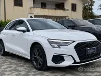 Usata Audi A3 Advanced Plus 150 CV (110 kW) 2022 Bianco Berlina