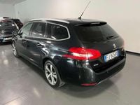 Usata Peugeot 308 SW Allure 120 CV (88 kW) 2017 Nero Station wagon