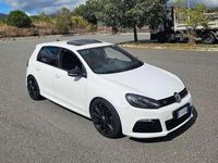 Usata VW Golf VI R 271 CV (199 kW) 2011 Bianco Utilitaria