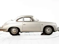 Usata Porsche 356 95 CV (69 kW) 1964 Argento Coupé