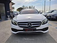 Usata Mercedes E220 Premium Plus 194 CV (142 kW) 2018 Bianco Berlina
