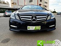 Usata Mercedes E500 Elegance 408 CV (300 kW) 2012 Nero Cabrio