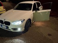 Usata BMW 116 2018 Bianco Utilitaria
