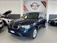 Usata BMW X3 Efficient Dynamics 150 CV (110 kW) 2017 Blu SUV