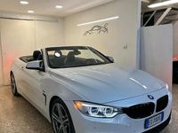 Usata BMW 420 Efficient Dynamics 184 CV (135 kW) 2015 Bianco Cabrio