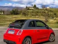 Usata Abarth 595 Turismo 160 CV (117 kW) 2012 Rosso Cabrio