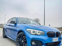 Usata BMW 118 M Sport 150 CV (110 kW) 2018 Blu Utilitaria