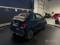 Usata Fiat 500C 69 CV (50 kW) 2017 Blu Cabrio