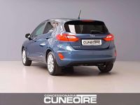 Usata Ford Fiesta Titanium 75 CV (55 kW) 2019 Blu/azzurro Utilitaria