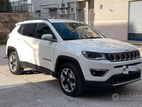 Usata Jeep Compass Limited 170 CV (125 kW) 2018 Bianco SUV