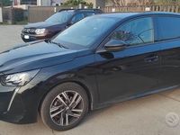 Usata Peugeot 208 Allure 100 CV (73 kW) 2022 Nero Utilitaria