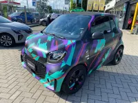 Usata Smart ForTwo Coupé Passion 41 kW (56 CV) 2022 Wrapping protettivo + estetico Utilitaria