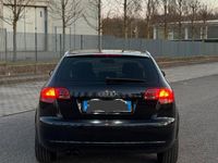 Usata Audi A3 Sportback Ambiente 105 CV (77 kW) 2006 Nero Utilitaria