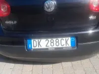 Usata VW Golf 105 CV (77 kW) 2008 Nero Monovolume