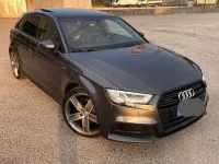 Usata Audi A3 S-Line 190 CV (139 kW) 2018 Grigio Berlina