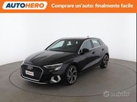 Usata Audi A3 Advanced 150 CV (110 kW) 2022 Nero Berlina
