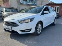 Begagnad Ford Focus Titanium 95 HK (69 kW) 2017 Vit Kombi
