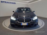 Usata BMW 118 Sport Line 150 CV (110 kW) 2021 Nero metallizzato Utilitaria
