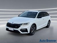 Usata Skoda Octavia RS 200 CV (147 kW) 2022 Bianco luna metallizzato Station wagon